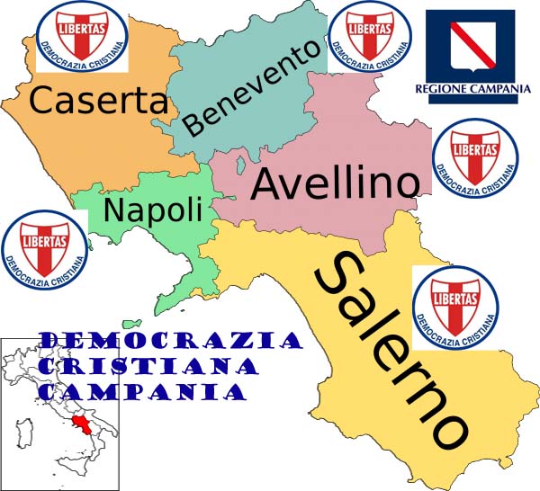 Mercoledì 31 marzo 2021 (inizio ore 18.30) riunione in video-conferenza (modalità MEET) della Democrazia Cristiana della regione Campania