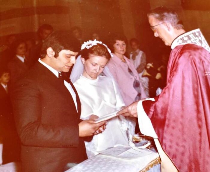 RICORRE QUEST’OGGI (21 MAGGIO 2021) IL 49°ANNIVERSARIO DI NOZZE DEI CONIUGI JOLANDA E RODOLFO CONCORDIA !