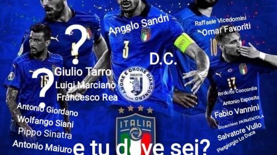 La Democrazia Cristiana, compatta come i nostri azzurri, vola verso la finale !