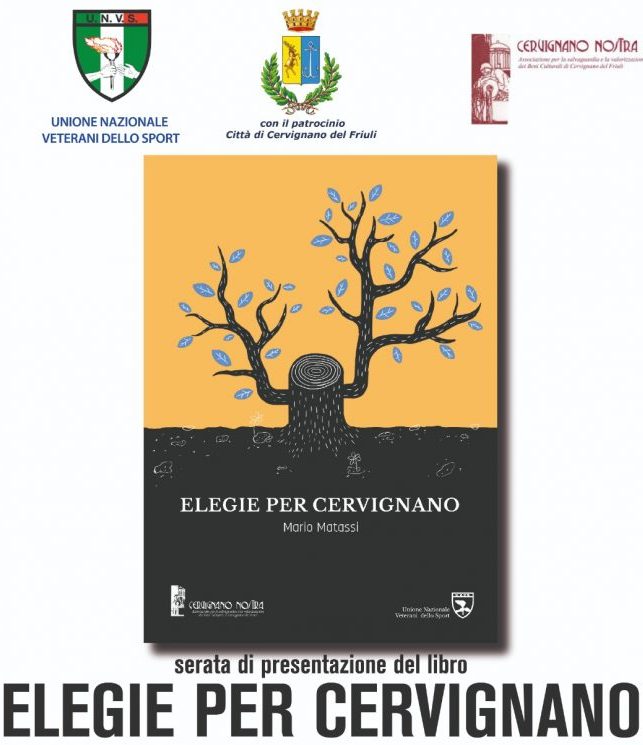 Nella spendida cornice della “Villa al Trovatore” si è svolta la serata di presentazione del progetto “Elegie per Cervignano”, l’apprezzata opera del cervignanese Prof. Mario Matassi