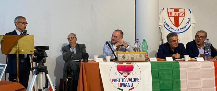 Si è svolto a San Giovanni la Punta (in provincia di Catania) il preannunciato convegno di “Coalizione Etica” a cui ha preso parte ufficialmente anche la Democrazia Cristiana