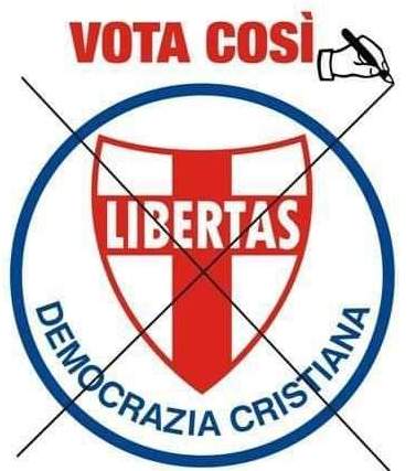 IN CABINA ELETTORALE E’ POSSIBILE CAMBIARE L’ITALIA: VOTA DEMOCRAZIA CRISTIANA !