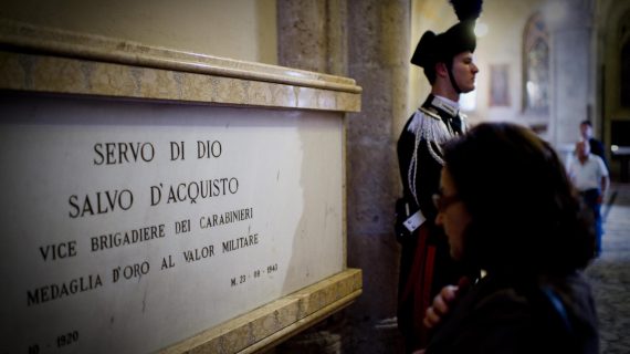 Facciamo memoria del Vice-brigadiere dei Carabinieri Salvo D’Acquisto, Servo di Dio, valido esempio anche per le nuove generazioni