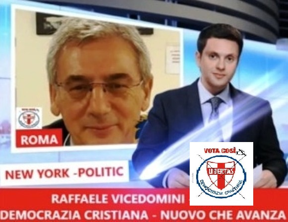 L’INVITO DI RAFFAELE VICEDOMINI (D.C.) PER LA CONFERENZA ELETTORALE NAZIONALE DELLA DEMOCRAZIA CRISTIANA IN VIDEOCONFERENZA “GOOGLE MEET” – MARTEDI’ 12 OTTOBRE 2021 – ORE 18.45