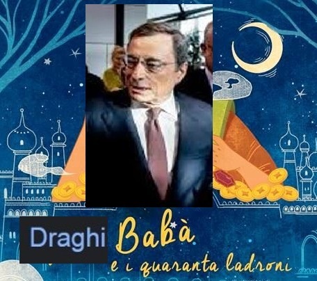 ANGELO SANDRI (D.C.): LA DEMOCRAZIA CRISTIANA SI SCHIERA CONTRO DRAGHI BABA’ ED I QUARANTA LADRONI (DI DEMOCRAZIA) !