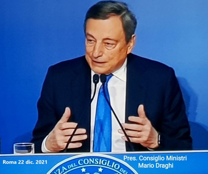 IN ATTESA DELL’EPILOGO DELLA VICENDA DRAGHI !