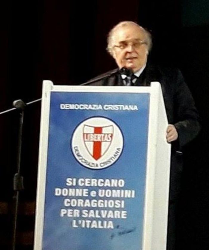 IL SEGRETARIO NAZIONALE D.C. ANGELO SANDRI: AL LAVORO PER LA REVISIONE DELLA PIATTAFORMA PROGRAMMATICA DEL PARTITO DELLA DEMOCRAZIA CRISTIANA