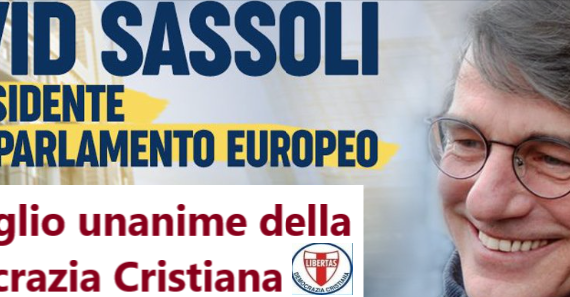 Muore DAVID SASSOLI, il signore della politica europea. Cordoglio unanime dell’Italia e della Democrazia Cristiana. Raffaele Vicedomini (Roma)