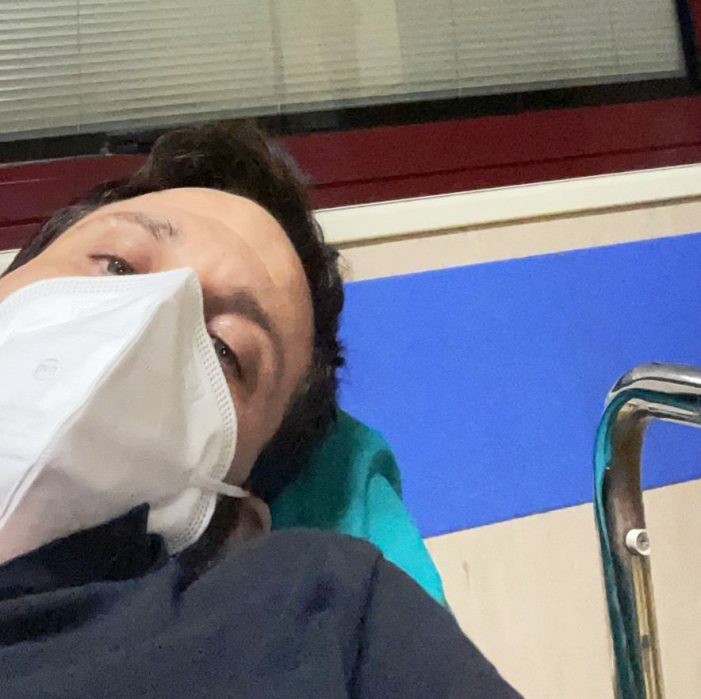 IL VICE-SEGRETARIO ORGANIZZATIVO NAZIONALE VICARIO DELLA D.C. FILIPPO BONGIOVANNI RICOVERATO AL PRONTO SOCCORSO DELL’OSPEDALE CIVILE DI CECINA (LIVORNO).