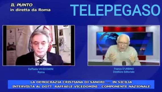 Che cos’è la Democrazia Cristiana? Intervista televisiva in esclusiva a Raffaele Vicedomini