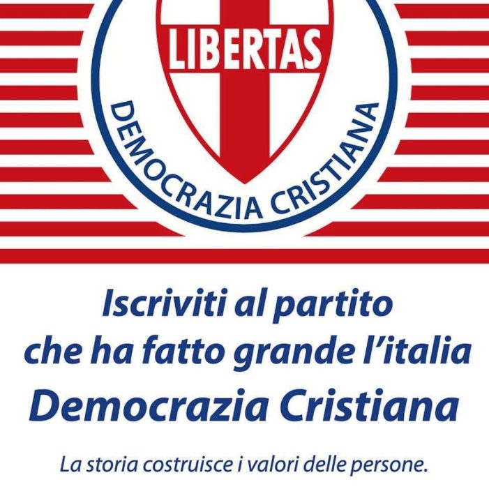GV 10-11-2022 – ORE 15.30 * RIUNIONE A ROMA (IN VIA OSTIA N. 28) DELLA DIREZIONE REGIONALE DELLA DEMOCRAZIA CRISTIANA DELLA REGIONE LAZIO