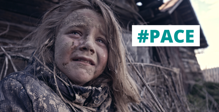 IL PENSIERO DELLA GUERRA CI AMMUTOLISCE E CRESCE UN ARDENTE DESIDERIO DI PACE !