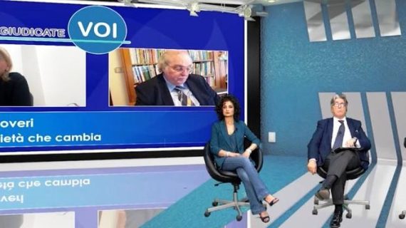 “GIUDICATE VOI”: NOTEVOLE “AUDIENCE” PER LA TRASMISSIONE TELEVISIVA ANDATA IN ONDA DOMENICA 24 APRILE 2022 SUL TEMA “I NUOVI POVERI NELLA SOCIETA’ CHE CAMBIA”.