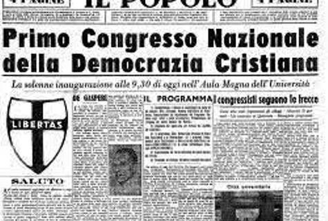  Il Primo Congresso nazionale della Democrazia Cristiana – Roma – 24/27 Aprile 1946.