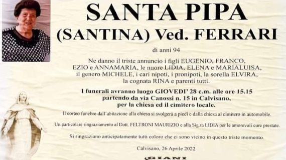 LA DIRIGENZA NAZIONALE DELLA DEMOCRAZIA CRISTIANA SI STRINGE ATTORNO A FRANCO FERRARI PER IL GRAVE LUTTO CHE L’HA COLPITO