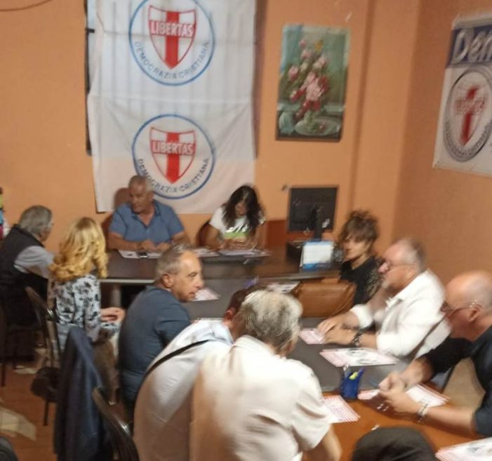 SI E’ RIUNITO A BRESCIA IL COMITATI DIRETTIVO PROVINCIALE DELLA DEMOCRAZIA CRISTIANA BRESCIANA PRESIEDUTO DAL SEGRETARIO PROVINCIALE DELLA D.C. FRANCO FERRARI.