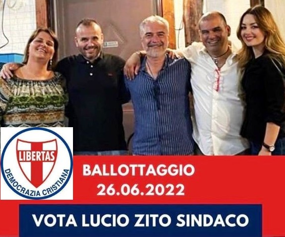L’IMPEGNO DELLA DEMOCRAZIA CRISTIANA AD ARDEA (RM) A SOSTEGNO DEL CANDIDATO SINDACO LUCIO ZITO IN VISTA DEL BALLOTTAGGIO DI DOMENICA 26 GIUGNO 2022 !
