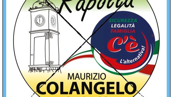 PROF. DOMENICO LAMORTE (DEMOCRAZIA CRISTIANA BASILICATA): IL 12 GIUGNO P.V. UN CONVINTO SOSTEGNO ALLA LISTA “PER RAPOLLA” CON CANDIDATO SINDACO MAURIZIO COLANGELO !