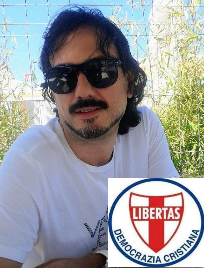 L’ARCH. CARMINE PIO FLAMMIA (DI MELFI/PZ) E’ IL NUOVO SEGRETARIO POLITICO COMUNALE DELLA DEMOCRAZIA CRISTIANA DEL COMUNE DI MELFI (PZ)