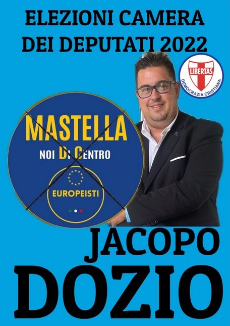 BOICOTTATA LA LIBERTA’ PROPAGANDISTICA DEL SEGRETARIO POLITICO REGIONALE DELLA DEMOCRAZIA CRISTIANA DELLA LOMBARDIA RAG. JACOPO DOZIO