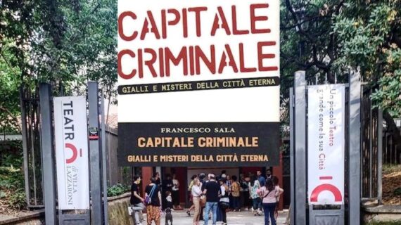 GRANDE INTERESSE PER IL LIBRO “CAPITALE CRIMINALE – GIALLI E MISTERI DELLA CITTA’ ETERNA” SCRITTO DALL’ATTORE E REGISTA FRANCESCO SALA