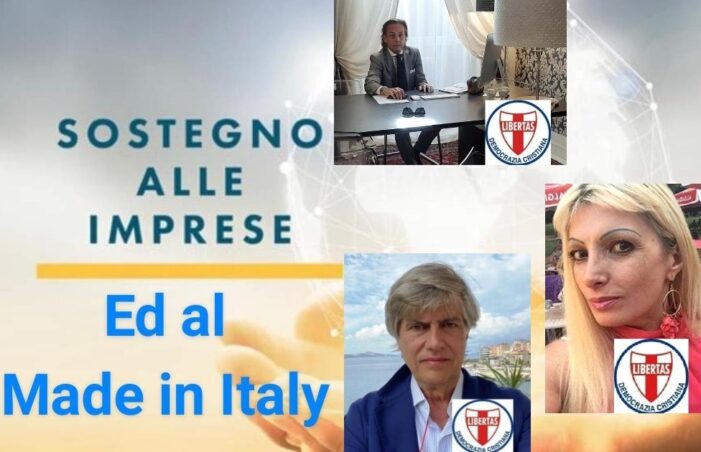 PROSEGUE INTENSA L’ATTIVITA’ DEL DIPARTIMENTO “ATTIVITA’ ECONOMICO PRODUTTIVE E DEL LAVORO” DELLA DEMOCRAZIA CRISTIANA ANCHE NELLA REGIONE ABRUZZO