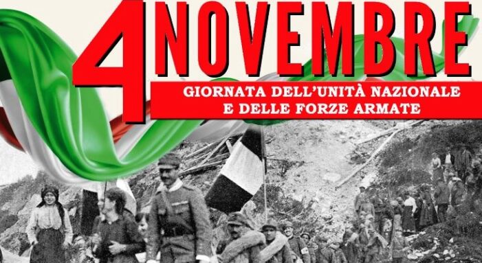 GABRIELLA FARDELLA (DEMOCRAZIA CRISTIANA DI ROMA CAPITALE): RIVALUTIAMO LA NOSTRA STORIA – RICOSTITUIAMO IL 4 NOVEMBRE COME FESTA NAZIONALE ITALIANA !