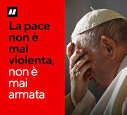 L’appello di Papa Francesco: “Non rassegniamoci alla guerra, coltiviamo semi di riconciliazione !”