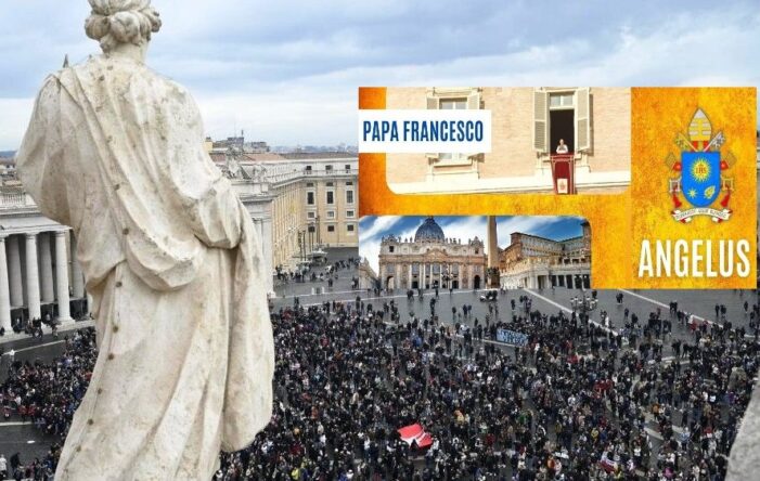 L’APPUNTAMENTO DELLA RECITA DELL’ANGELUS CON PAPA FRANCESCO – DA PIAZZA SAN PIETRO – DI DOMENICA 15 gennaio 2023