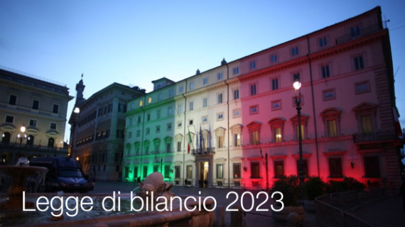 Sintesi delle novità in vigore dal 1° gennaio con la Legge di Bilancio 2023 * TERZA PARTE