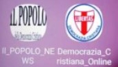 LEGGIAMO E DIFFONDIAMO “IL POPOLO” DELLA DEMOCRAZIA CRISTIANA: UN GIORNALE A SERVIZIO DEL BENE COMUNE !