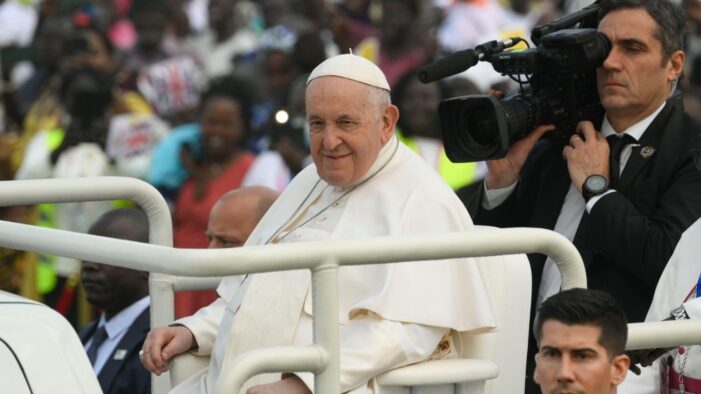 L’ecumenico viaggio apostolico di papa Francesco in Congo e Sud Sudan.