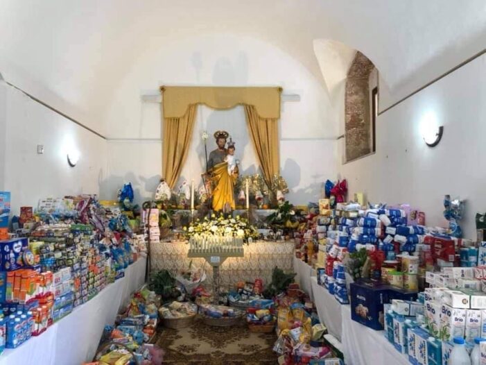 La tradizione delle Cene di San Giuseppe a Gela (prov. di Caltanissetta).