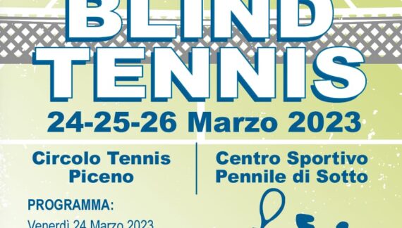 Il tennis per ciechi sbarca  ad Ascoli Piceno la città delle 100 torri