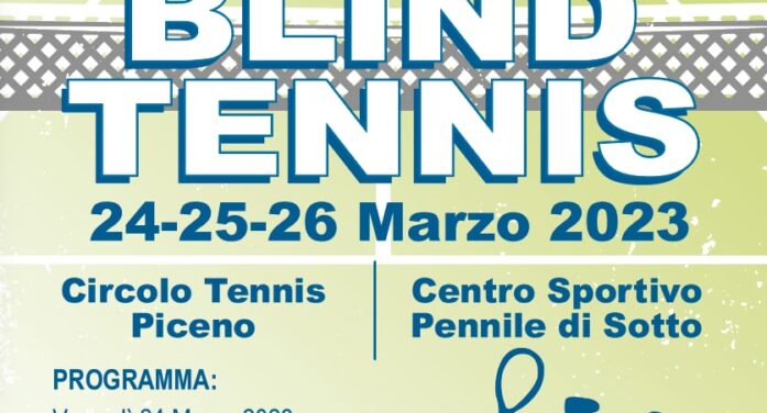Il tennis per ciechi sbarca ad Ascoli Piceno la città delle 100 torri Il tennis per ciechi sbarca ad Ascoli Piceno la città delle 100 torri