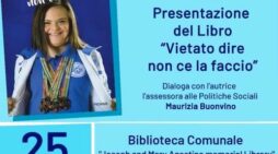AVRA’ LUOGO QUEST’OGGI (25 MAGGIO 2023) ALLE ORE 17.30 A PALAZZO SAN GERVASIO (PZ) LA PRESENTAZIONE DEL LIBRO “VIETATO DIRE NON CE LA FACCIO” SCRITTO DALLA CAMPIONESSA PARALIMPICA NICOLE ORLANDO. 