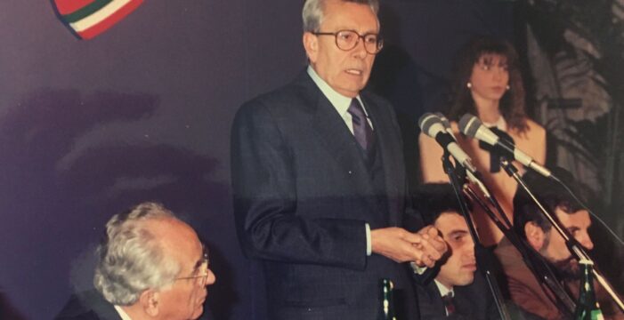 L’On.le Peppino Molinari (Potenza) ricorda con stima l’On.le Arnaldo Forlani !