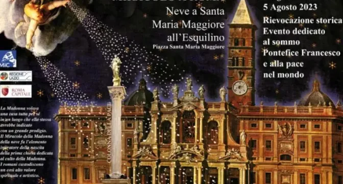 SI E’ RINNOVATO A ROMA IL “MIRACOLO” DELLA NEVE !