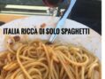 FRANCO CAPANNA (D.C.): LA BELLA ITALIA RICCA SOLO DI SPAGHETTI ??