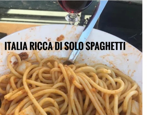 FRANCO CAPANNA (D.C.): LA BELLA ITALIA RICCA SOLO DI SPAGHETTI ??