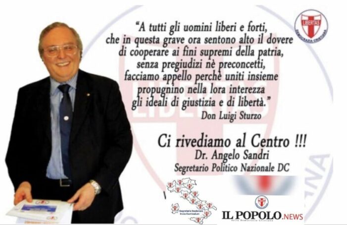 LUNEDI’ 23 OTTOBRE 2023 – ORE 18.30 – INCONTRO IN VIDEOCONFERENZA (MODALITA MEET) PROPOSTA DALLA SEGRETERIA POLITICA NAZIONALE DELLA DEMOCRAZIA CRISTIANA ITALIANA