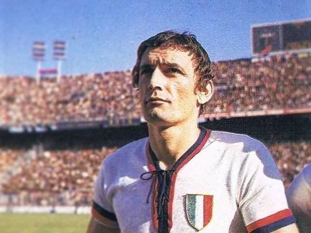 ADDIO ROMBO DI TUONO. ADDIO A GIGI RIVA. UN MITO DEL CALCIO ITALIANO