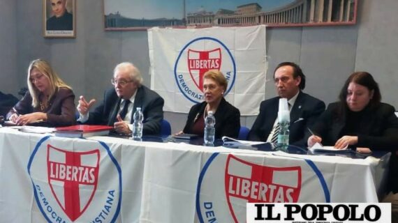 Convocazione della DIREZIONE NAZIONALE della DEMOCRAZIA CRISTIANA per SABATO 27 Luglio 2024 (con inizio alle ore 9.30) presso il Centro Congressi CASA TRA NOI a Roma