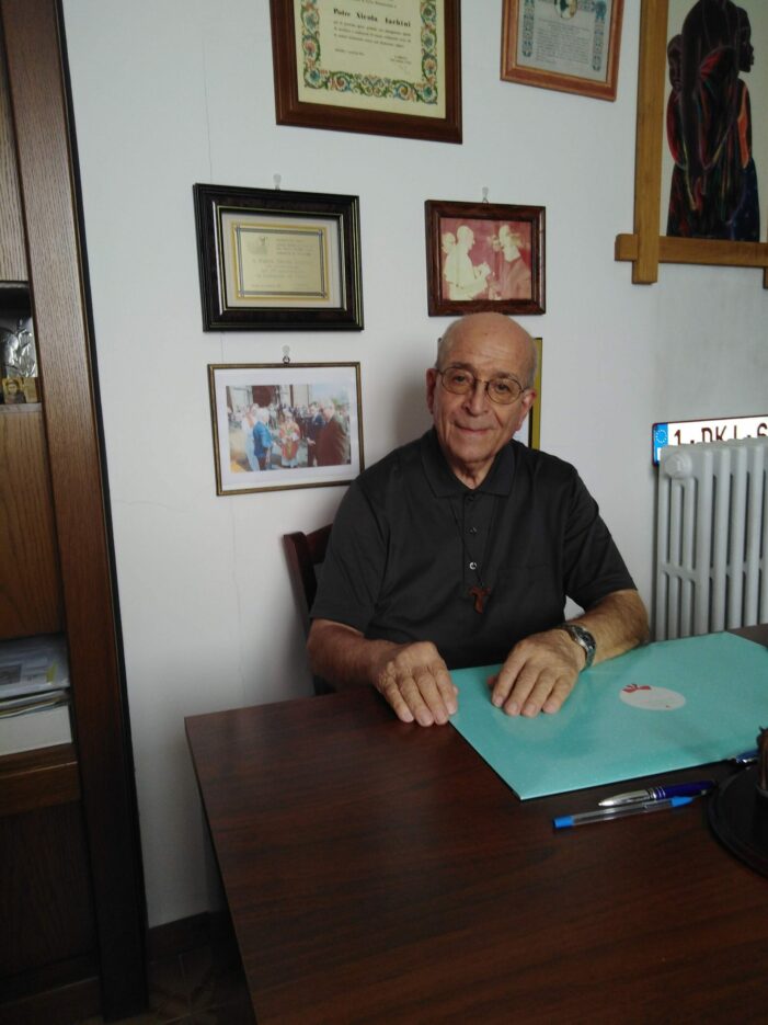 Padre Nicola Iachini per 41 anni missionario in Belgio tra i minatori.