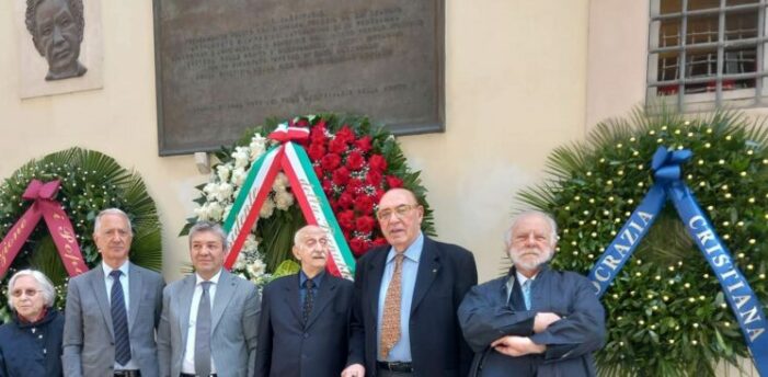 9 MAGGIO 2024: ANCHE LA DEMOCRAZIA CRISTIANA ITALIANA HA VOLUTO RICORDARE L’ON. ALDO MORO NEL 46° ANNIVERSARIO DELLA SUA SCOMPARSA