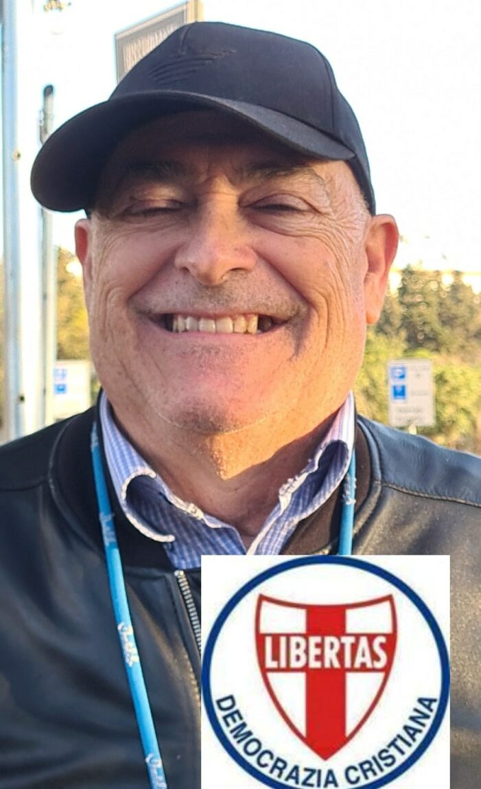 IL DOTT. GIUSEPPE POERIO (CAGLIARI)  E’ IL NUOVO SEGRETARIO POLITICO COMUNALE DELLA DEMOCRAZIA CRISTIANA DEL COMUNE DI CAGLIARI. 