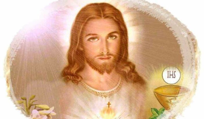 OGGI E’ LA FESTA DEL SACRO CUORE: ONORIAMOLO !
