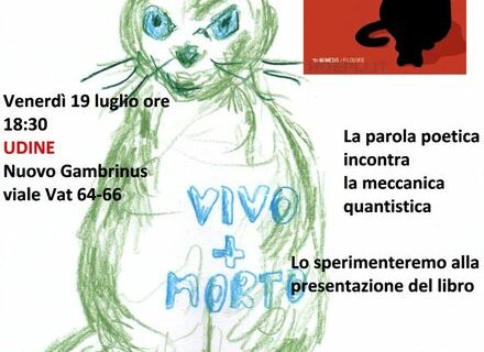 IL PROF. FRANCESCO DE STEFANO PRESENTA A UDINE IL SUO LIBRO: DIALOGO SOPRA I MASSIMI SISTEMI QUANTISTICI.