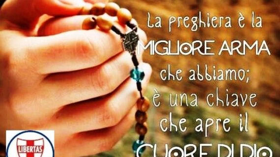 RECUPERARE E VALORIZZARE IL VALORE DELLA PREGHIERA OLIO INDISPENSABILE PER LA LAMPADA DELLA FEDE !
