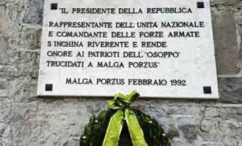 DOMENICA 23 FEBBRAIO 2025 A FAEDIS (UD) LA COMMEMORAZIONE DELLA STRAGE DI PORZUS NELL’OTTANTESIMO ANNIVERSARIO DI QUEL ECCIDIO